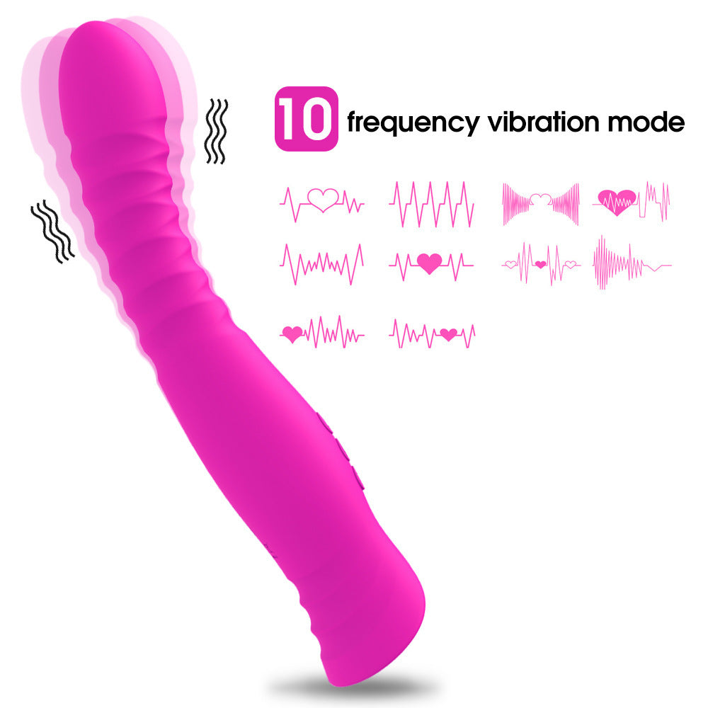 Finger Thread G-Spot Vibrator Female Masturbation Massage AV Vibrator