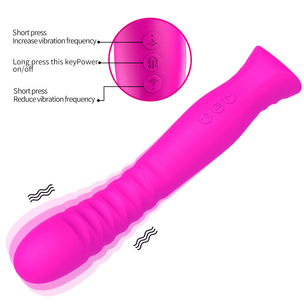 Finger Thread G-Spot Vibrator Female Masturbation Massage AV Vibrator